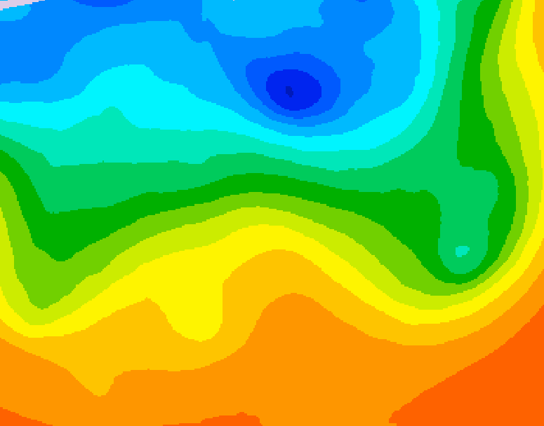 GDPS 500 millibar geopotential height 240 hour forecast chart for Canada based on 2026/09/11 1200Z data