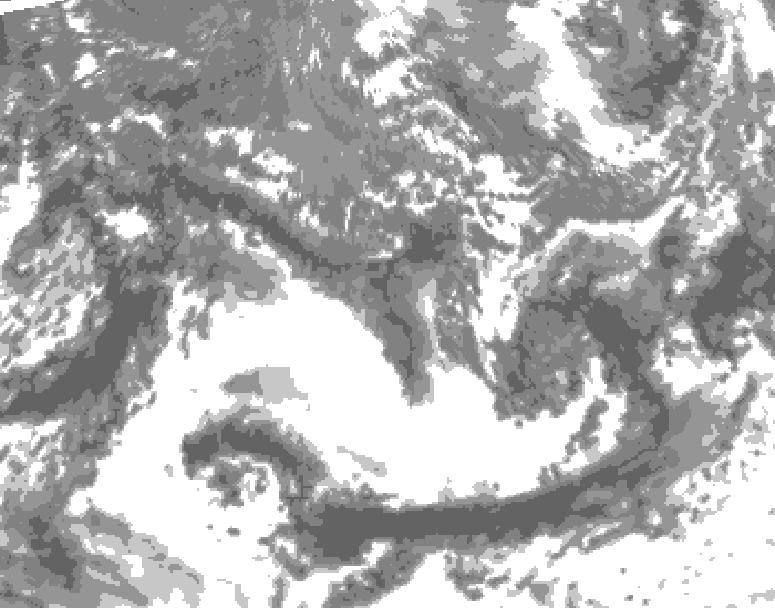 GDPS total cloud 216 hour forecast chart for Canada based on 2026/09/11 1200Z data