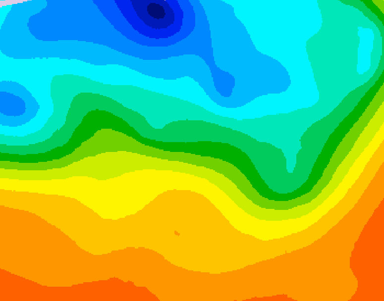 GDPS 500 millibar geopotential height 204 hour forecast chart for Canada based on 2026/09/12 1200Z data