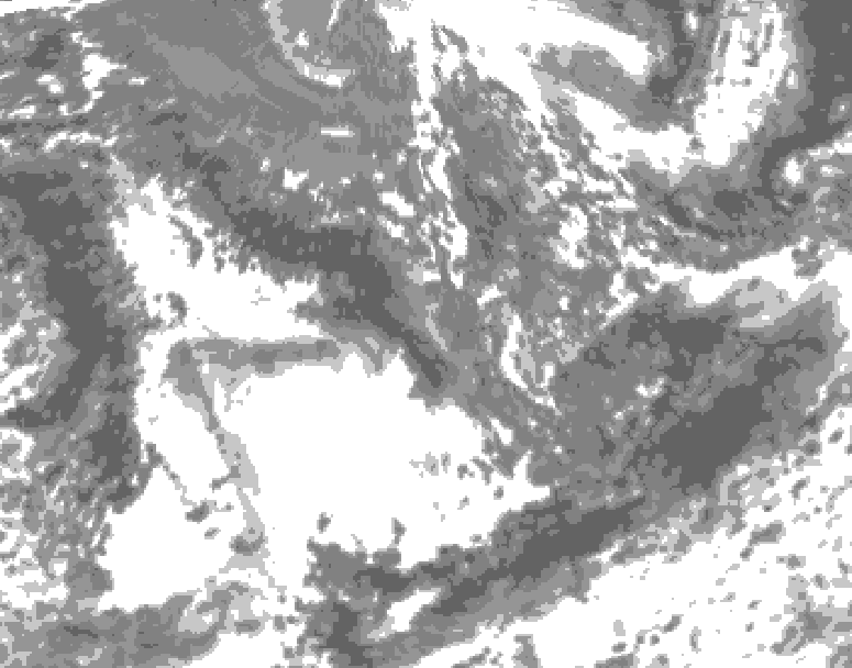 GDPS total cloud 192 hour forecast chart for Canada based on 2026/09/12 1200Z data