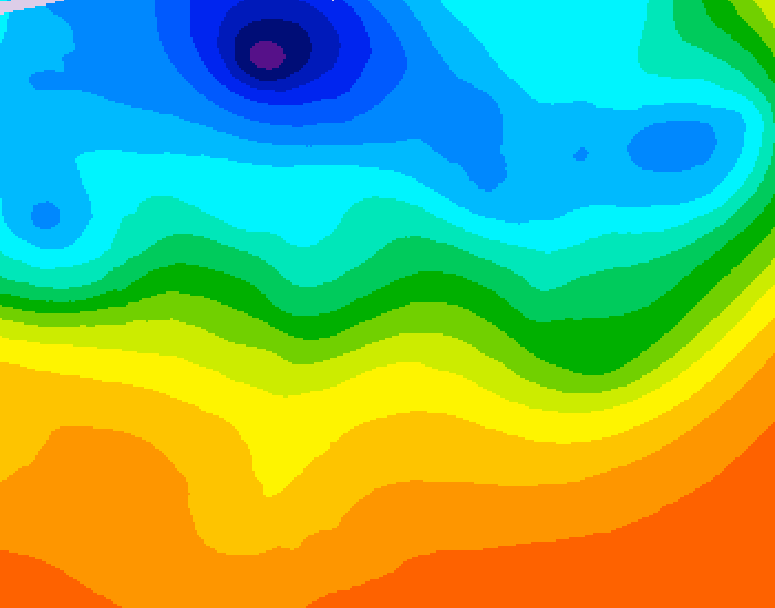 GDPS 500 millibar geopotential height 168 hour forecast chart for Canada based on 2026/09/13 1200Z data