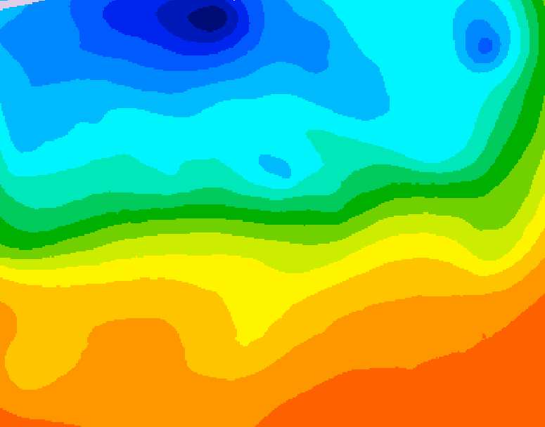 GDPS 500 millibar geopotential height 192 hour forecast chart for Canada based on 2026/09/13 1200Z data