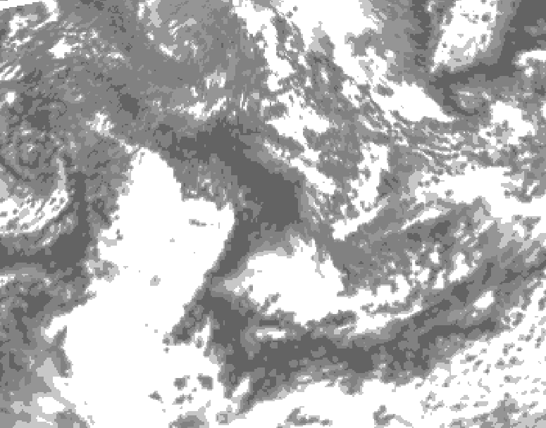GDPS total cloud 168 hour forecast chart for Canada based on 2026/09/13 1200Z data