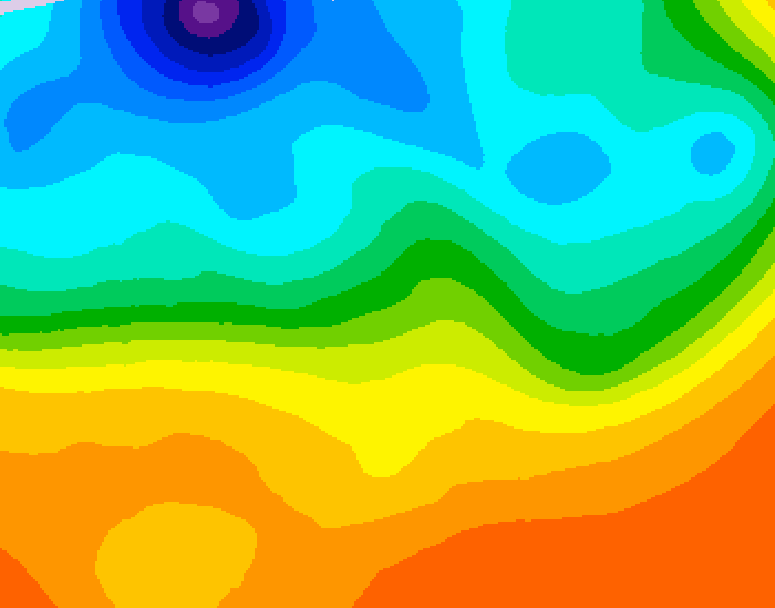 GDPS 500 millibar geopotential height 168 hour forecast chart for Canada based on 2026/09/14 0000Z data