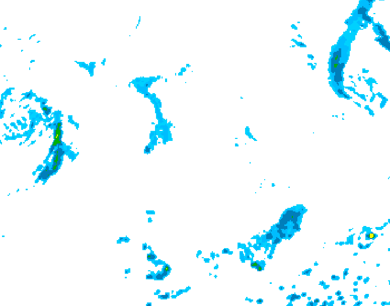 GDPS precipitation 108 hour forecast chart for Canada based on 2026/09/16 0000Z data