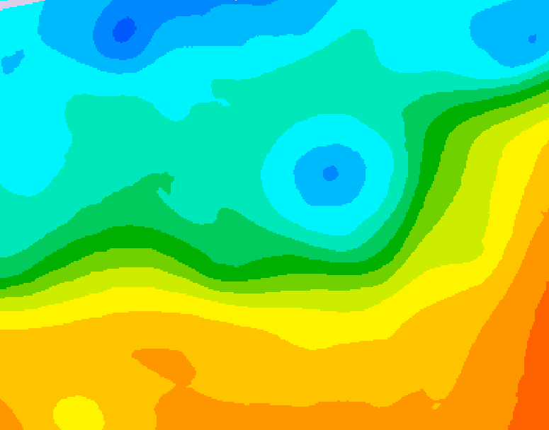 GDPS 500 millibar geopotential height 234 hour forecast chart for Canada based on 2026/09/20 0000Z data