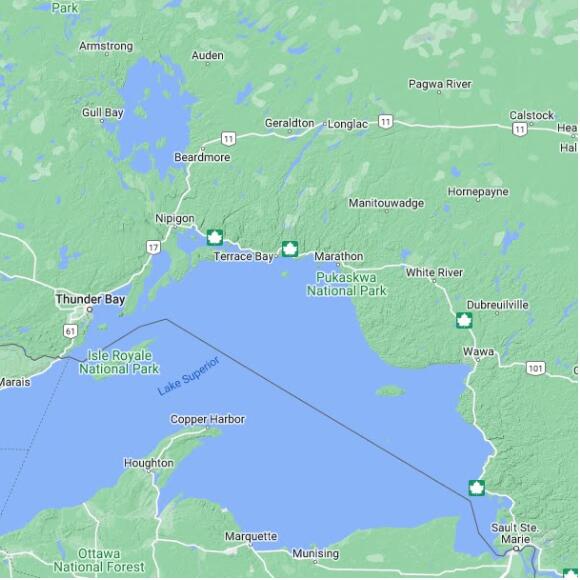basemap 480 by 480 kms centered on station 45136 at SLATE ISLAND XX