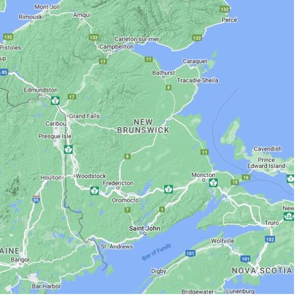 basemap 480 by 480 kms centered on station CADN at DOAKTOWN AUTO RCS NB