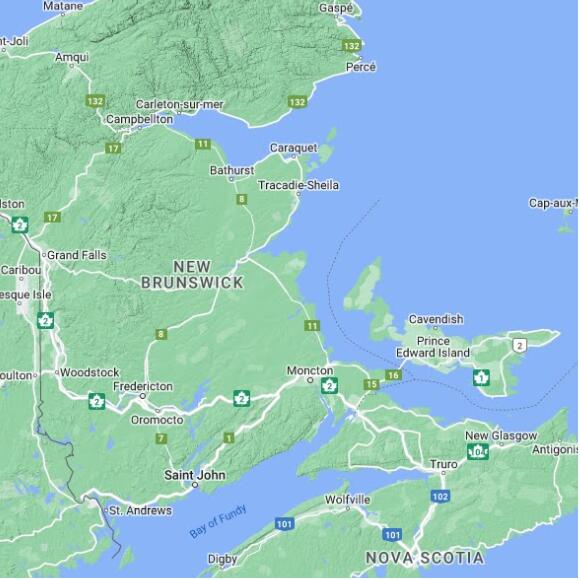 basemap 480 by 480 kms centered on station CAKC at KOUCHIBOUGUAC NB
