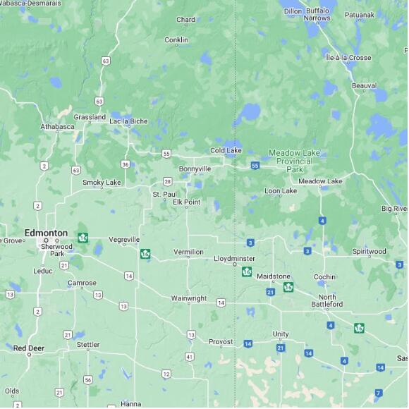 basemap 480 by 480 kms centered on station CNLB at LINDBERGH AGDM AB
