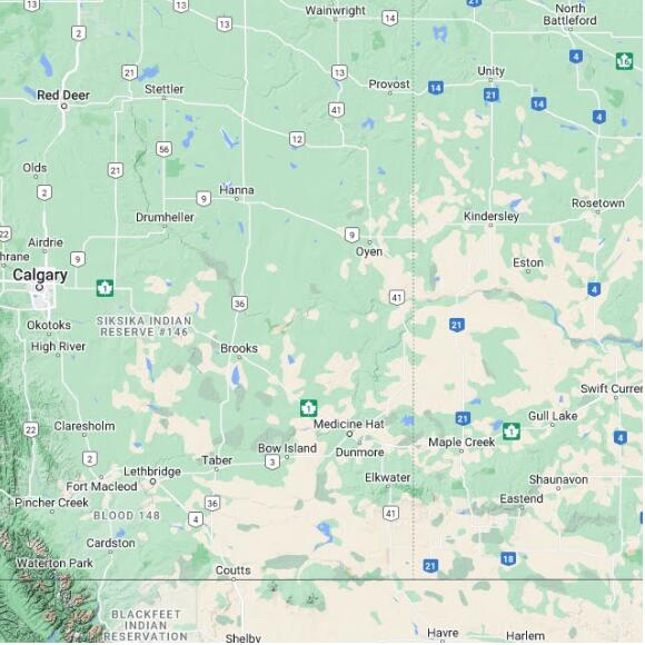 basemap 480 by 480 kms centered on station CPAT at ATLEE AGCM AB