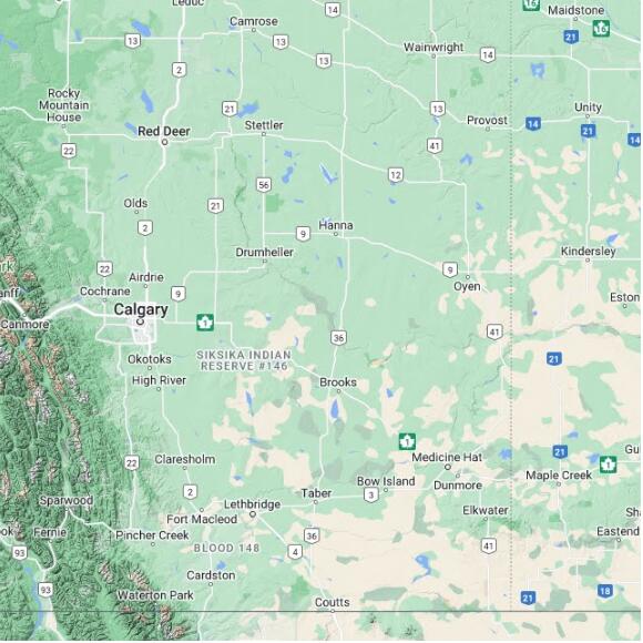basemap 480 by 480 kms centered on station CPFF at FINNEGAN AGCM AB