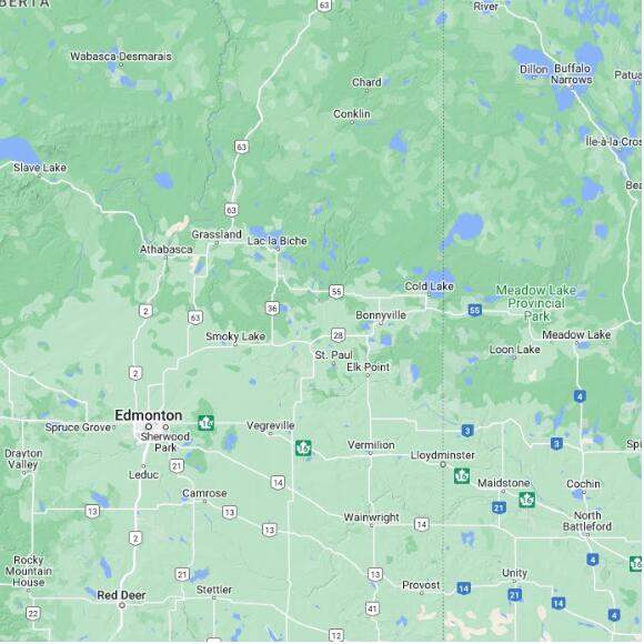 basemap 480 by 480 kms centered on station CPSL at ST. LINA AGCM AB