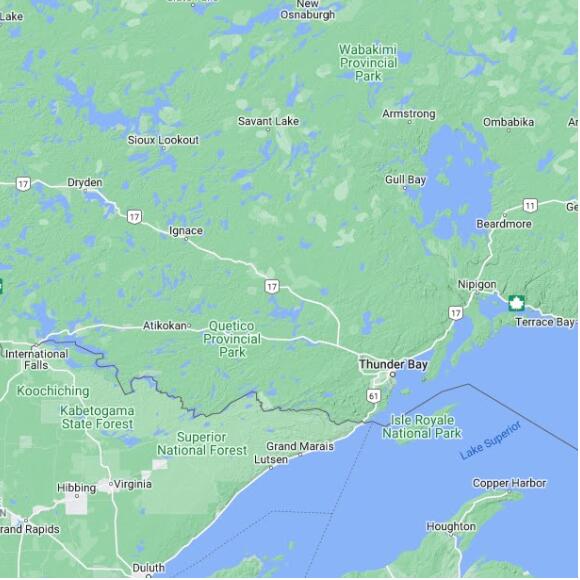 basemap 480 by 480 kms centered on station CWDVM at UPSALA (AUT) ON