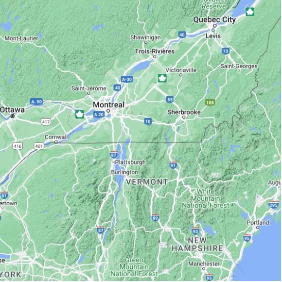 basemap 480 by 480 kms centered on station CWFQM at FRELIGHSBURG QC