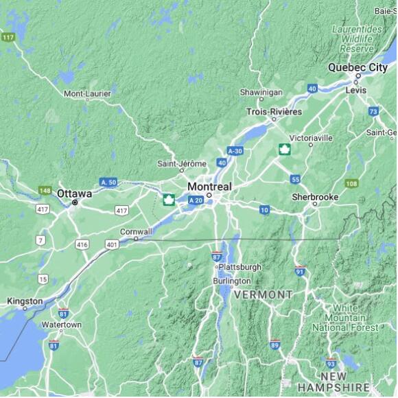 basemap 480 by 480 kms centered on station CWTQM at MONTREAL/PIERRE ELLIOTT TRUDEAU INTL QC