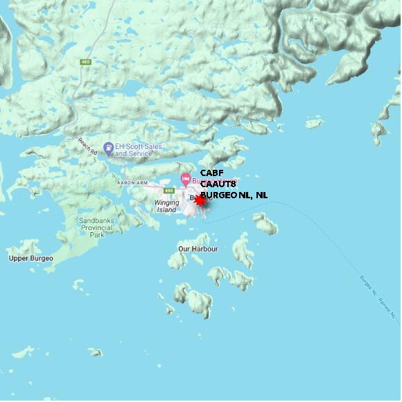 map at zoomlvl 10x10 kilometres for BURGEO NL