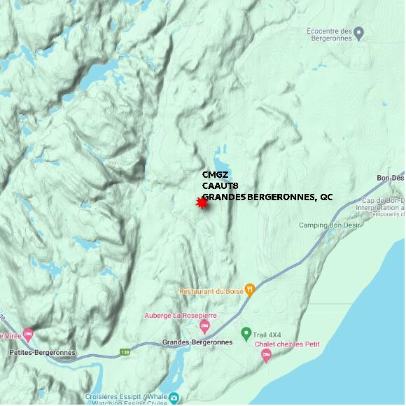 map at zoomlvl 10x10 kilometres for GRANDES BERGERONNES