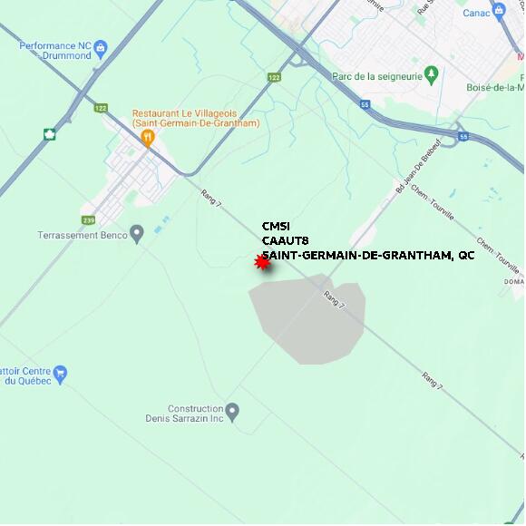 map at zoomlvl 10x10 kilometres for SAINT-GERMAIN-DE-GRANTHAM