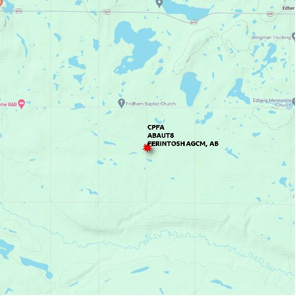 map at zoomlvl 10x10 kilometres for FERINTOSH AGCM