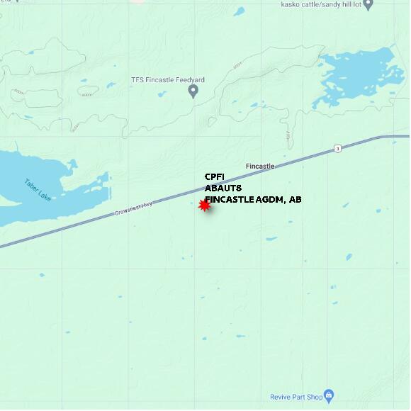 map at zoomlvl 10x10 kilometres for FINCASTLE AGDM