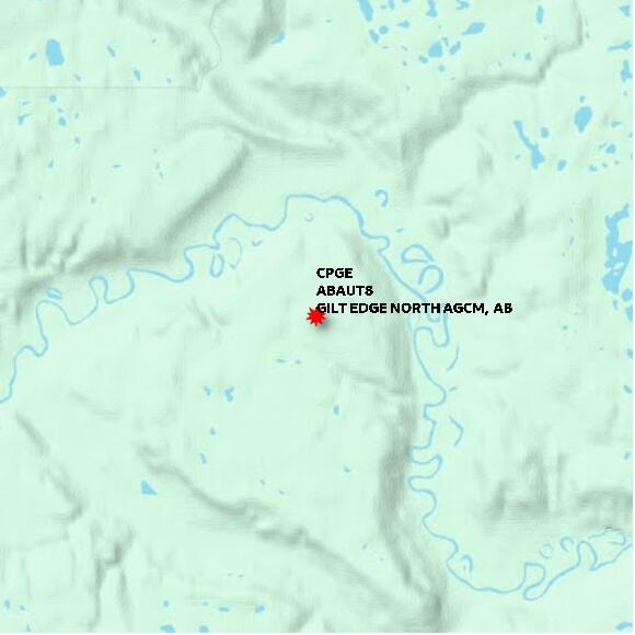map at zoomlvl 10x10 kilometres for GILT EDGE NORTH AGCM