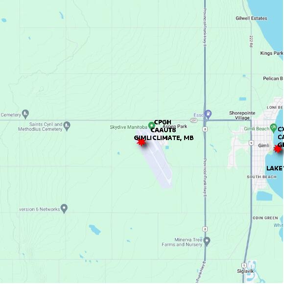 map at zoomlvl 10x10 kilometres for GIMLI CLIMATE