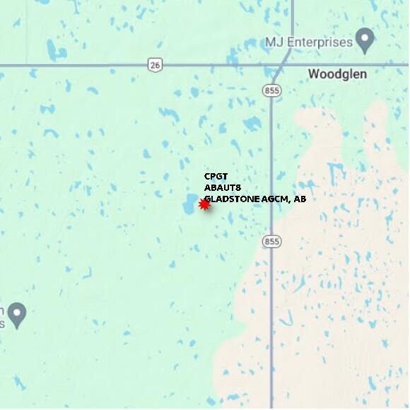 map at zoomlvl 10x10 kilometres for GLADSTONE AGCM