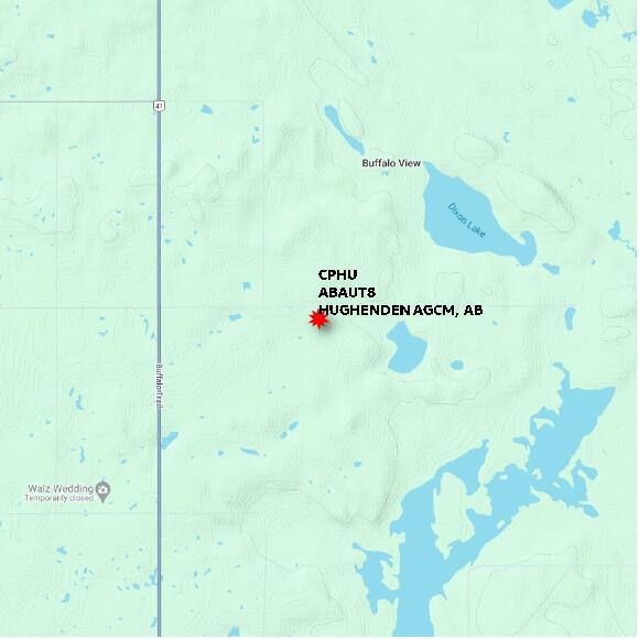map at zoomlvl 10x10 kilometres for HUGHENDEN AGCM