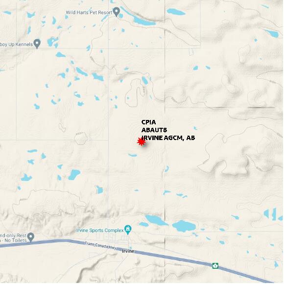 map at zoomlvl 10x10 kilometres for IRVINE AGCM