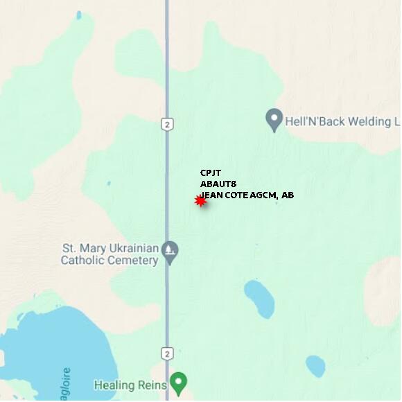 map at zoomlvl 10x10 kilometres for JEAN COTE AGCM