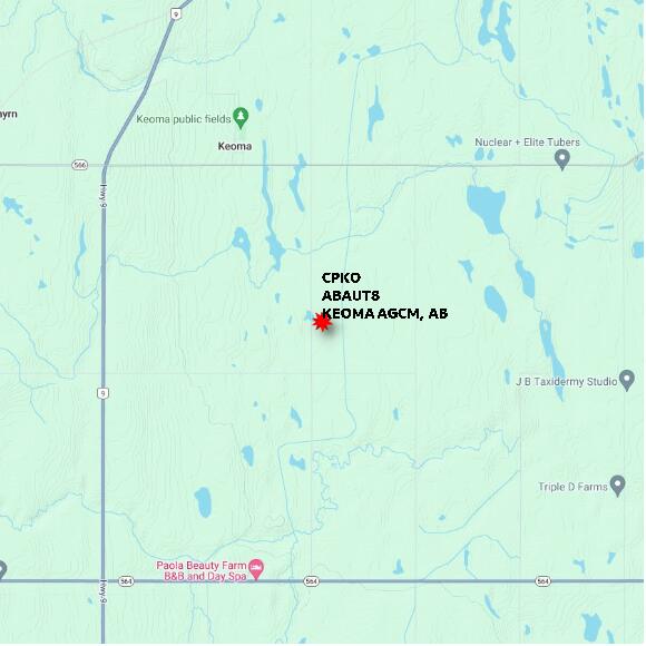 map at zoomlvl 10x10 kilometres for KEOMA AGCM
