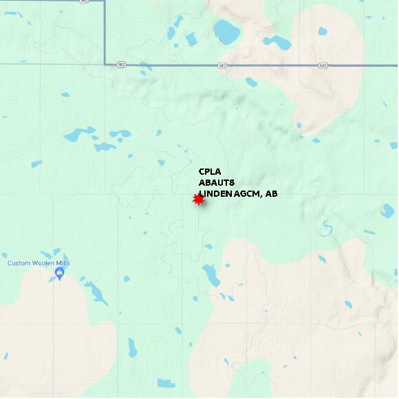 map at zoomlvl 10x10 kilometres for LINDEN AGCM