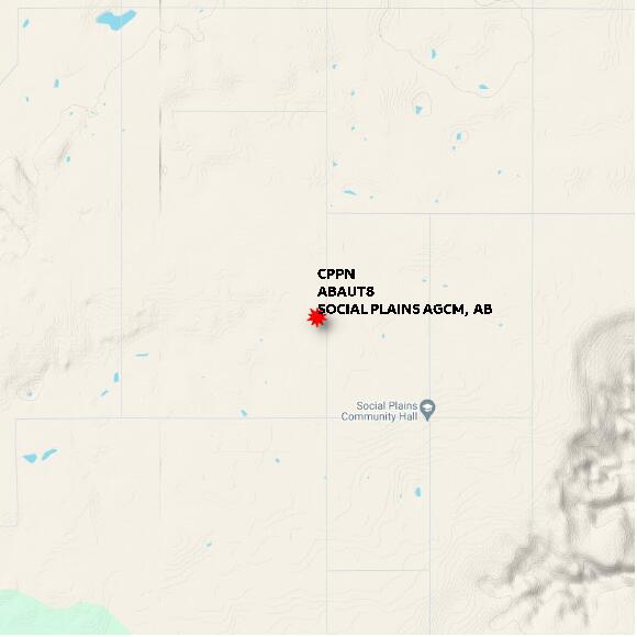 map at zoomlvl 10x10 kilometres for SOCIAL PLAINS AGCM