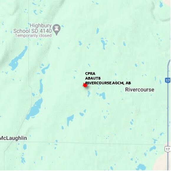 map at zoomlvl 10x10 kilometres for RIVERCOURSE AGCM
