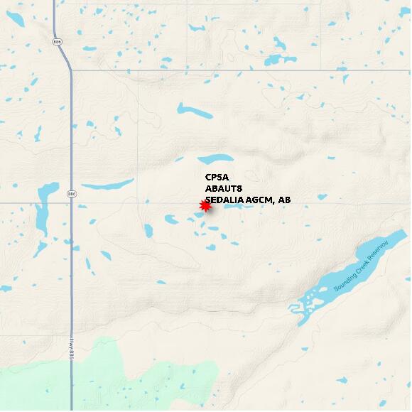 map at zoomlvl 10x10 kilometres for SEDALIA AGCM