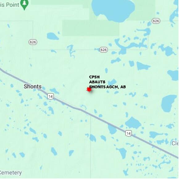 map at zoomlvl 10x10 kilometres for SHONTS AGCM