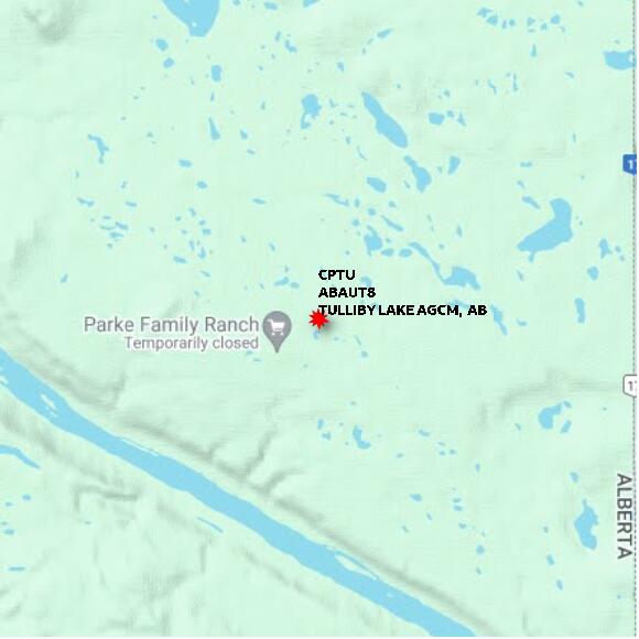 map at zoomlvl 10x10 kilometres for TULLIBY LAKE AGCM