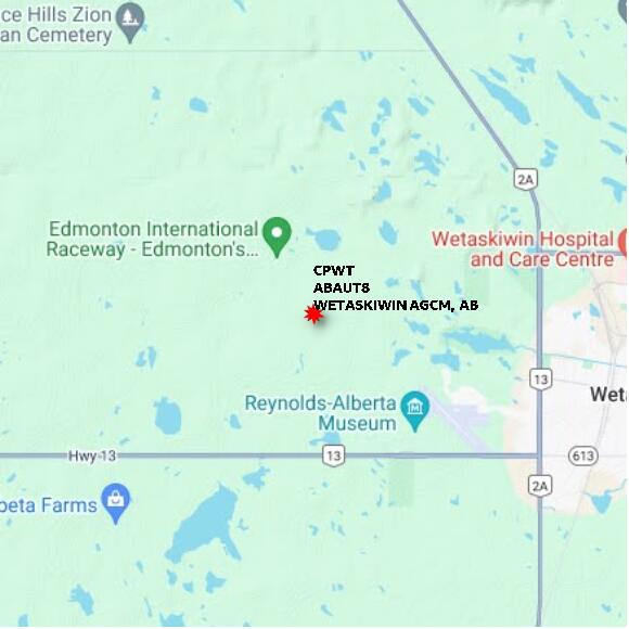 map at zoomlvl 10x10 kilometres for WETASKIWIN AGCM