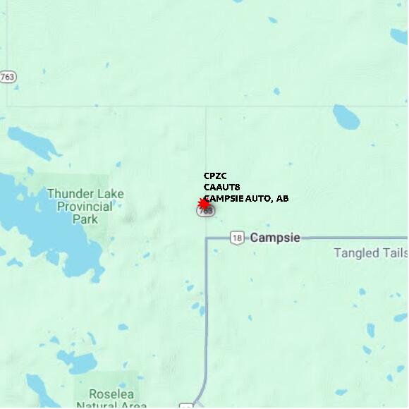 map at zoomlvl 10x10 kilometres for CAMPSIE AUTO