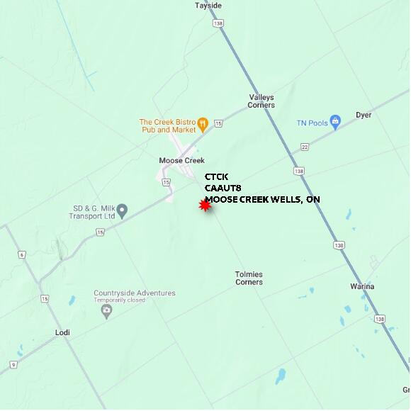 map at zoomlvl 10x10 kilometres for MOOSE CREEK WELLS
