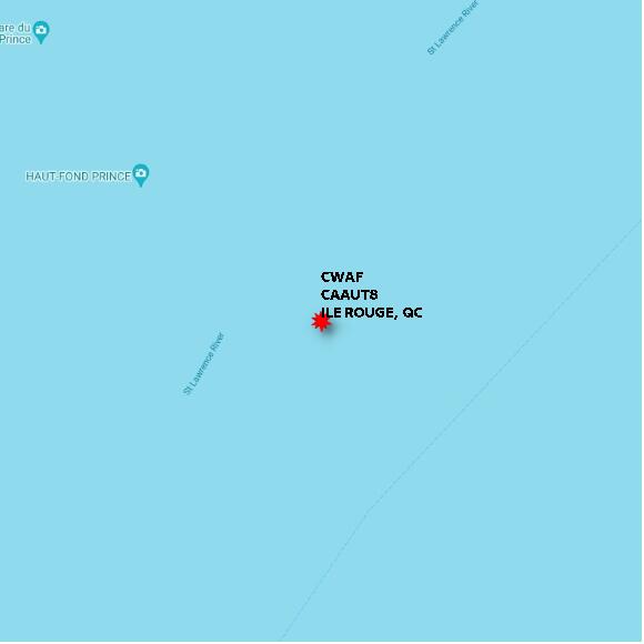 map at zoomlvl 10x10 kilometres for ILE ROUGE