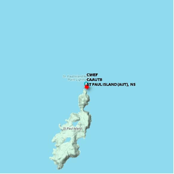 map at zoomlvl 10x10 kilometres for ST PAUL ISLAND (AUT)