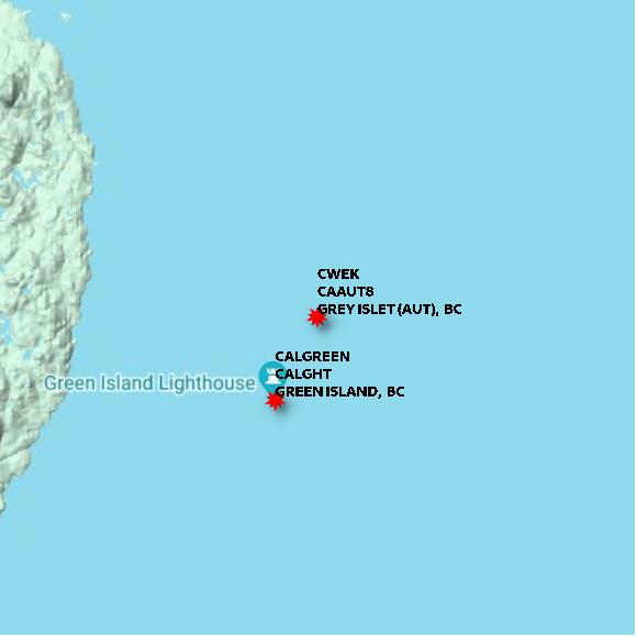 map at zoomlvl 10x10 kilometres for GREY ISLET (AUT)