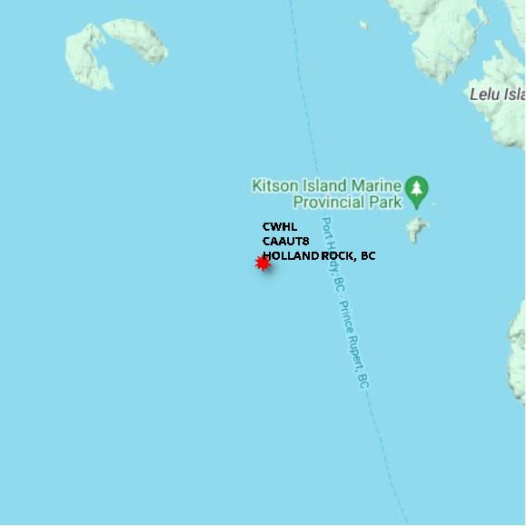 map at zoomlvl 10x10 kilometres for HOLLAND ROCK
