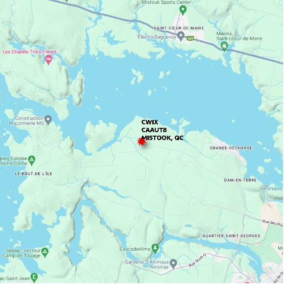 map at zoomlvl 10x10 kilometres for MISTOOK