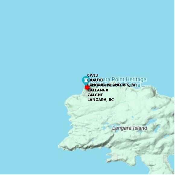map at zoomlvl 10x10 kilometres for LANGARA ISLAND RCS
