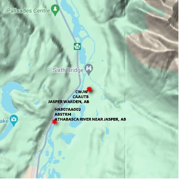 map at zoomlvl 10x10 kilometres for JASPER WARDEN