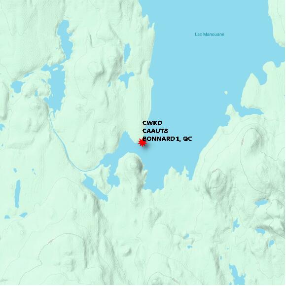 map at zoomlvl 10x10 kilometres for BONNARD 1