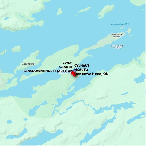 map at zoomlvl 10x10 kilometres for LANSDOWNE HOUSE (AUT)